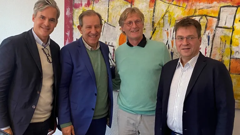 Jean de Contades, Jorge Rubio, Eckart Scheere e Ralf Schulte (da esquerda para direita)