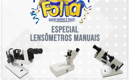 Lensômetro Portátil e manuais