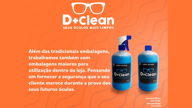 D+Clean - Limpa Lentes