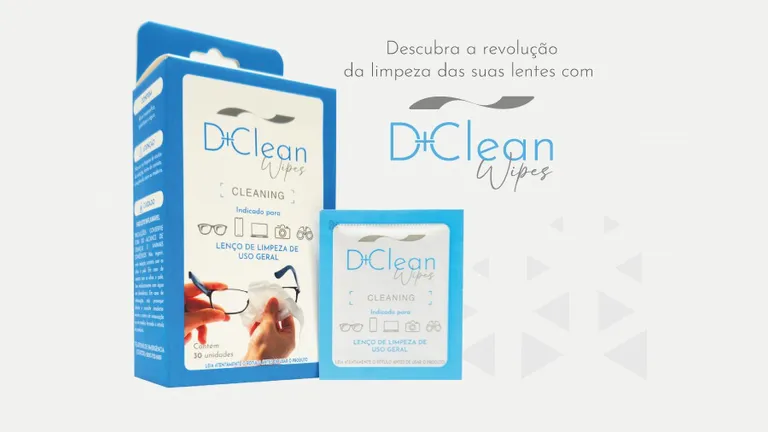 Novidade Mello Optical - D+Clean Wipes