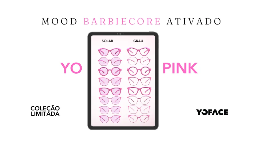 Yoface lança coleção limitada: YoPink