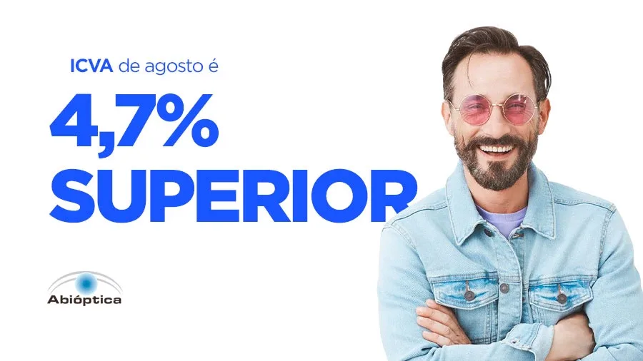 ICVA de agosto de 2024 é 4,7% superior ao mesmo mês de 2023