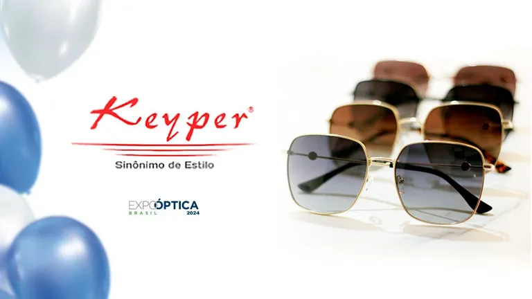 Keyper celebra 25 anos trazendo novidades à Expo Óptica 2024