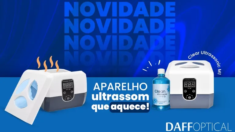 Clear Ultrassonic HOT / Limpeza por ondas ultrassônicas com aquecimento