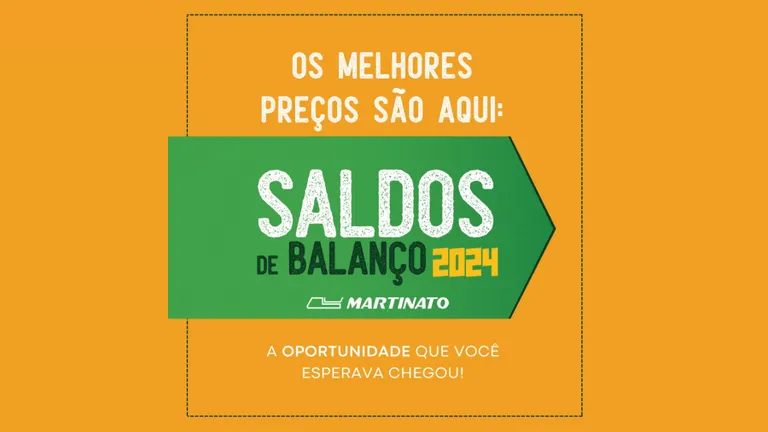 Saldos de Balanço Martinato 2024