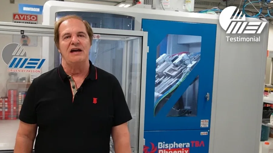 Laboratório Flint reforça produção com nova facetadora MEI BispheraTBA Phoenix