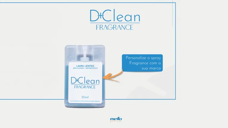 Novidade Mello Optical - D+Clean Fragrance