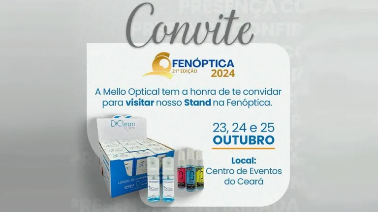Mello Optical na Fenóptica 2024