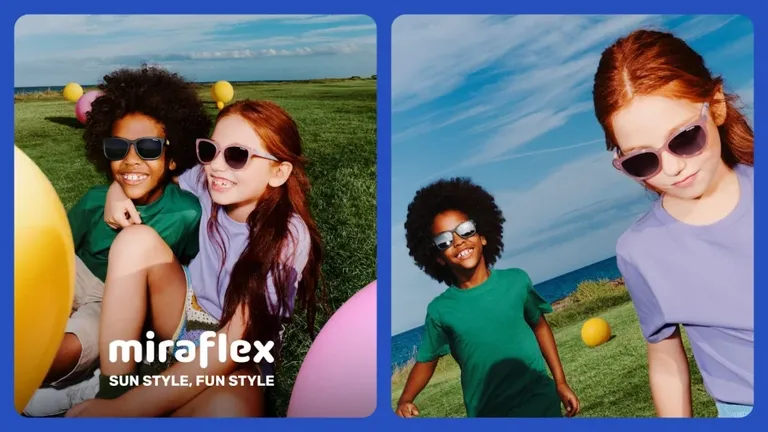 Miraflex lança coleção de óculos solares, unindo estilo e proteção
