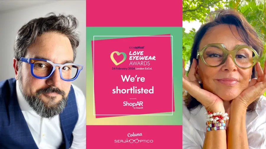 Érida Schaefer e Filipe Diniz Brilham no Love Eyewear Awards