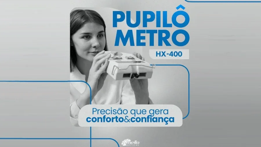 Pupilômetro Digital HX-400