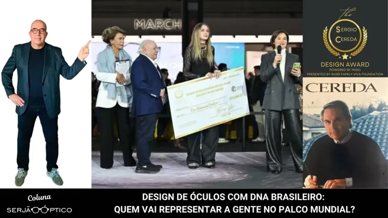 Design de Óculos com DNA Brasileiro: Quem Vai Representar a Gente no Palco Mundial?
