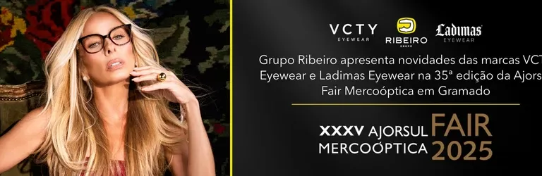Grupo Ribeiro apresenta novidades das marcas VCTY Eyewear e Ladimas Eyewear na 35ª edição da Ajorsul