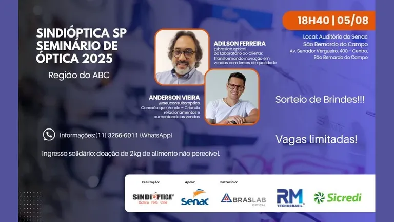Seminário de Óptica 2025 - Região do ABC