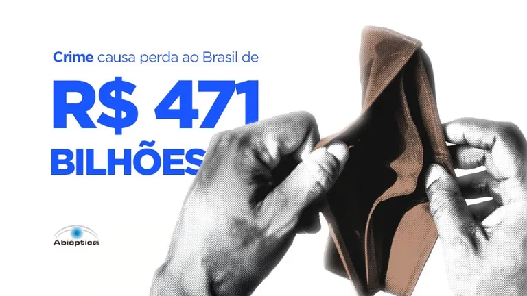 Crime causa perda de R$ 471 bilhões ao Brasil!