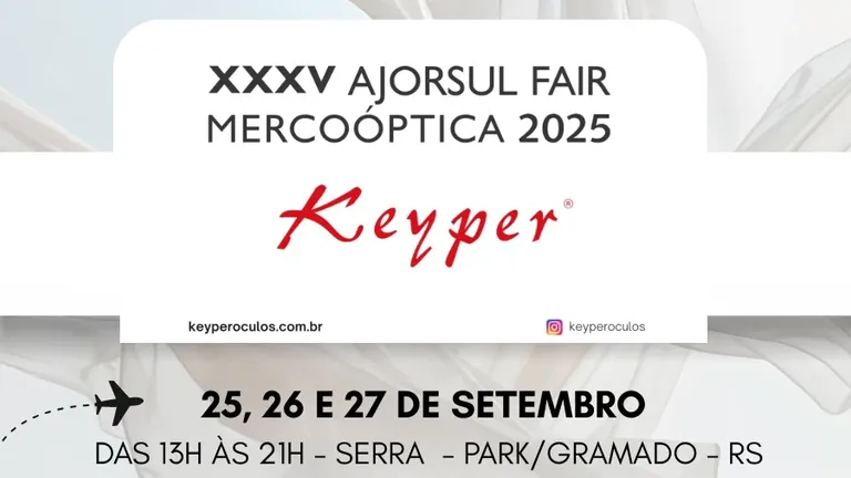 Keyper Óculos na Ajorsul Fair 2025