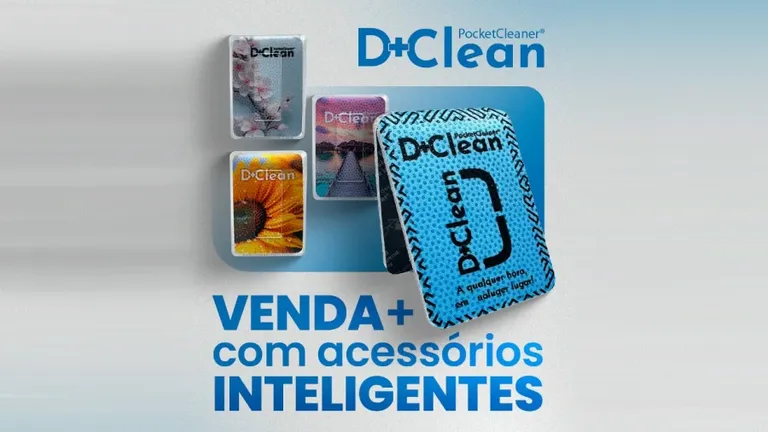 Pocket Cleaner: limpeza rápida e eficaz onde você estiver!