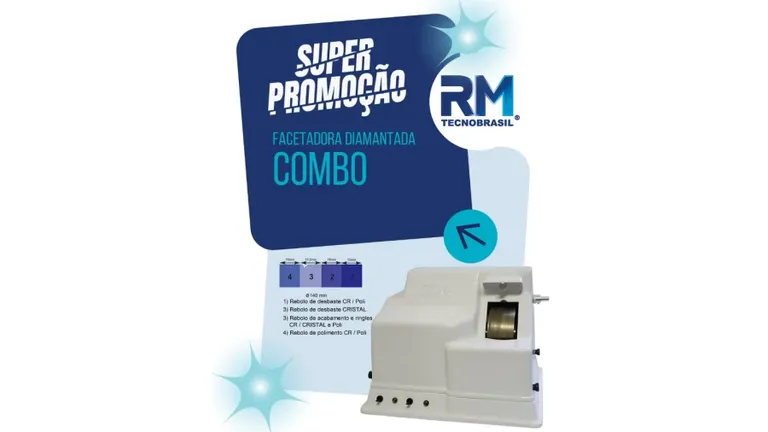 Conheça a Facetadora Diamantada Combo da Tecnobrasil RM