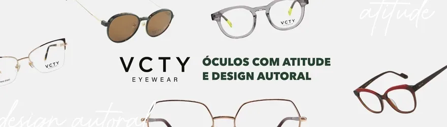 VCTY Eyewear - Óculos com atitude e design autoral