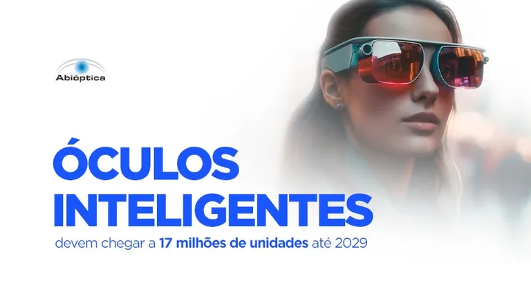 Mercado de óculos inteligentes deve chegar a 17 milhões de unidades até 2029
