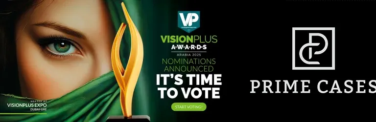 Prime Cases é indicada ao prestigiado Vision Plus Awards em Dubai