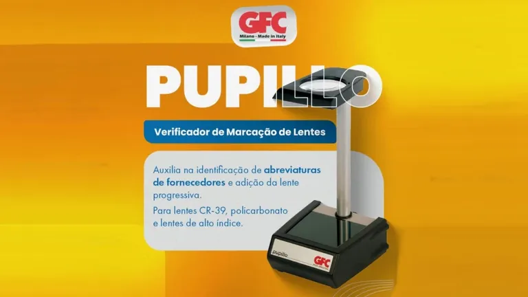 Verificador de Marcação de Lentes - GFC Pupillo