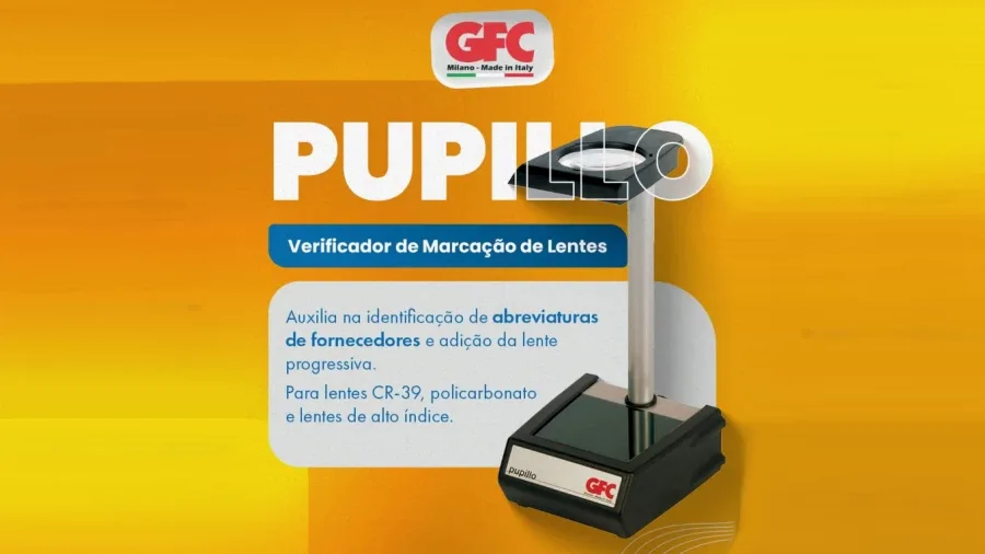 Verificador de Marcação de Lentes - GFC Pupillo