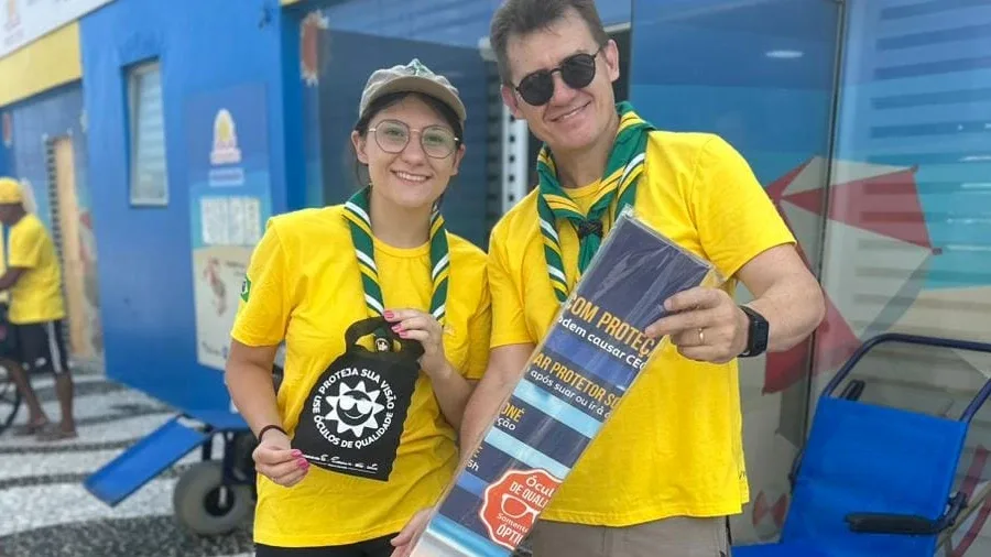 Campanha de saúde visual chega em Tramandaí, Imbé, Oasis e Nova Tramandaí