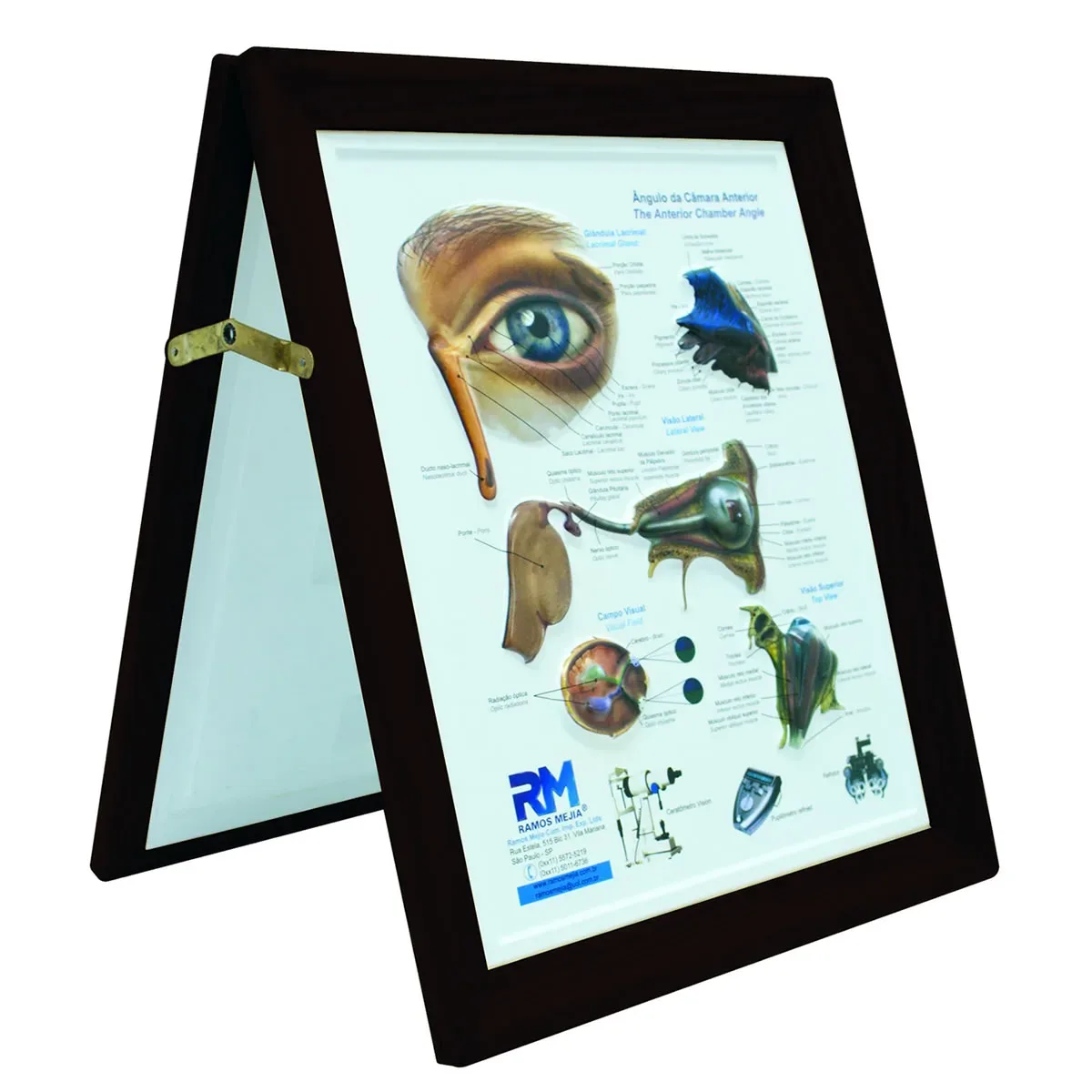 Olho Quadro com Moldura