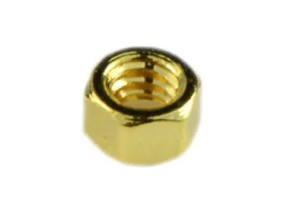 Porca Gold * Hexagonal Nuts 2.0xM1.2 Pack com 100 unidades