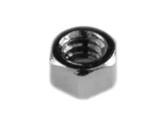 Porca Silver * Hexagonal Nuts 2.0xM1.2 Pack com 100 unidades