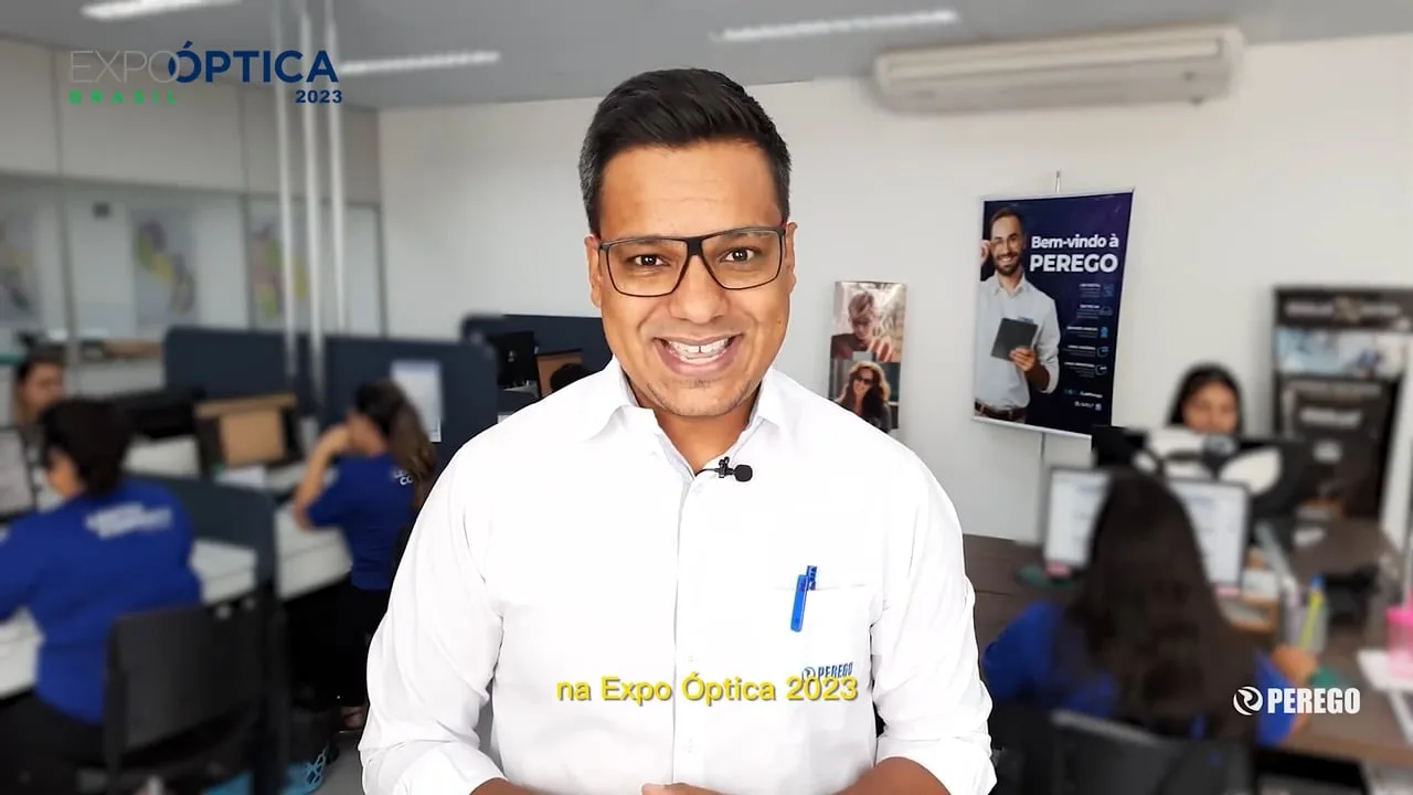 Convite Expo Óptica 2023 - Perego